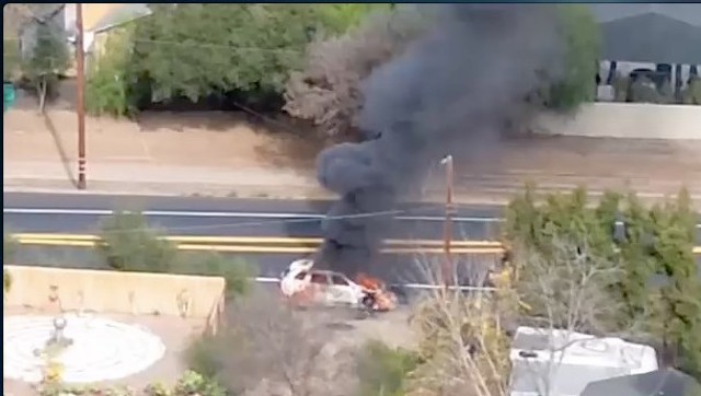 Ojai Vehicle Fire Bad