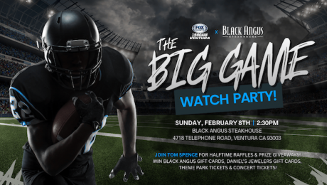 Fox Sports 1590's Big Game Watch Party at Black Angus Steakhouse – Ventura