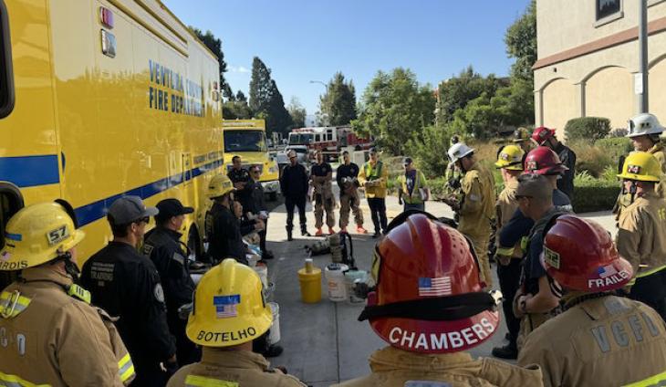 Hazmat Incident At Camarillo Hospital