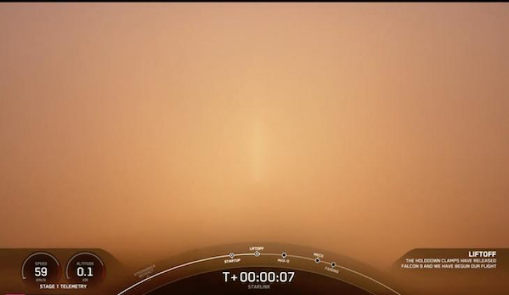 Foggy SpaceX Launch From Vandenberg Goes Well, But Then A Problem