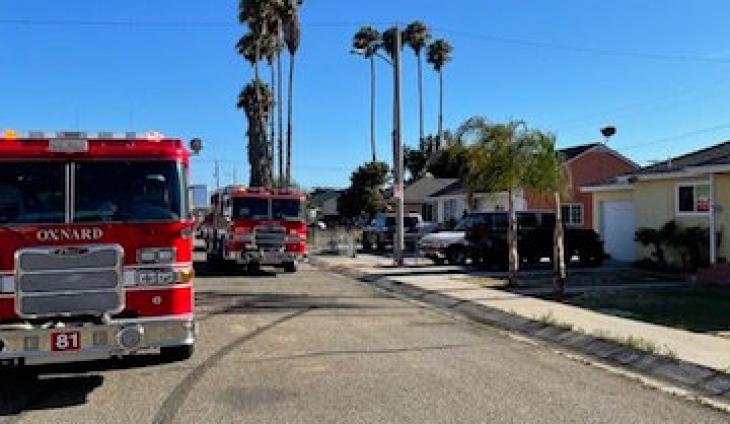 Firefighters Contain Oxnard House Fire To Kitchen