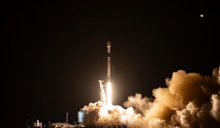 SpaceX Falcon 9 Launches Europen Internet Satellites From Vandenberg