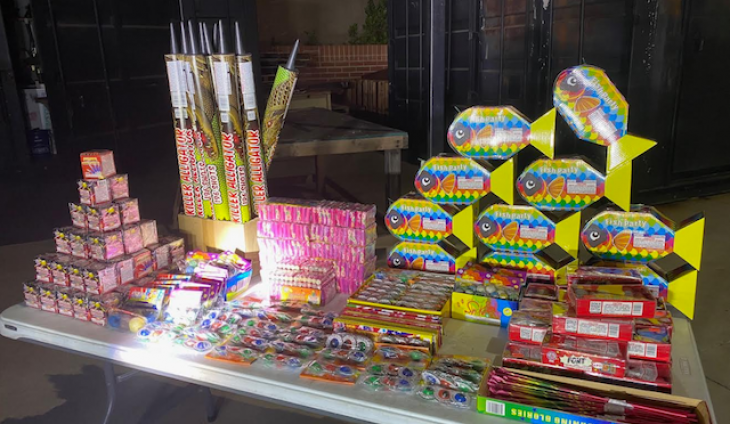 Oxnard Police Seize Large Amount Of Fireworks, and, other news