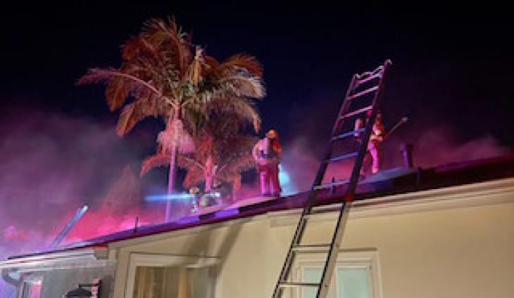 Residents Displaced By Ventura House Fire