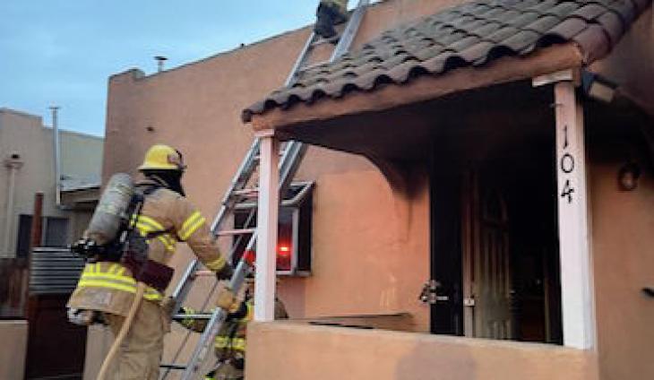 Occupants Flee House Fire In West Ventura