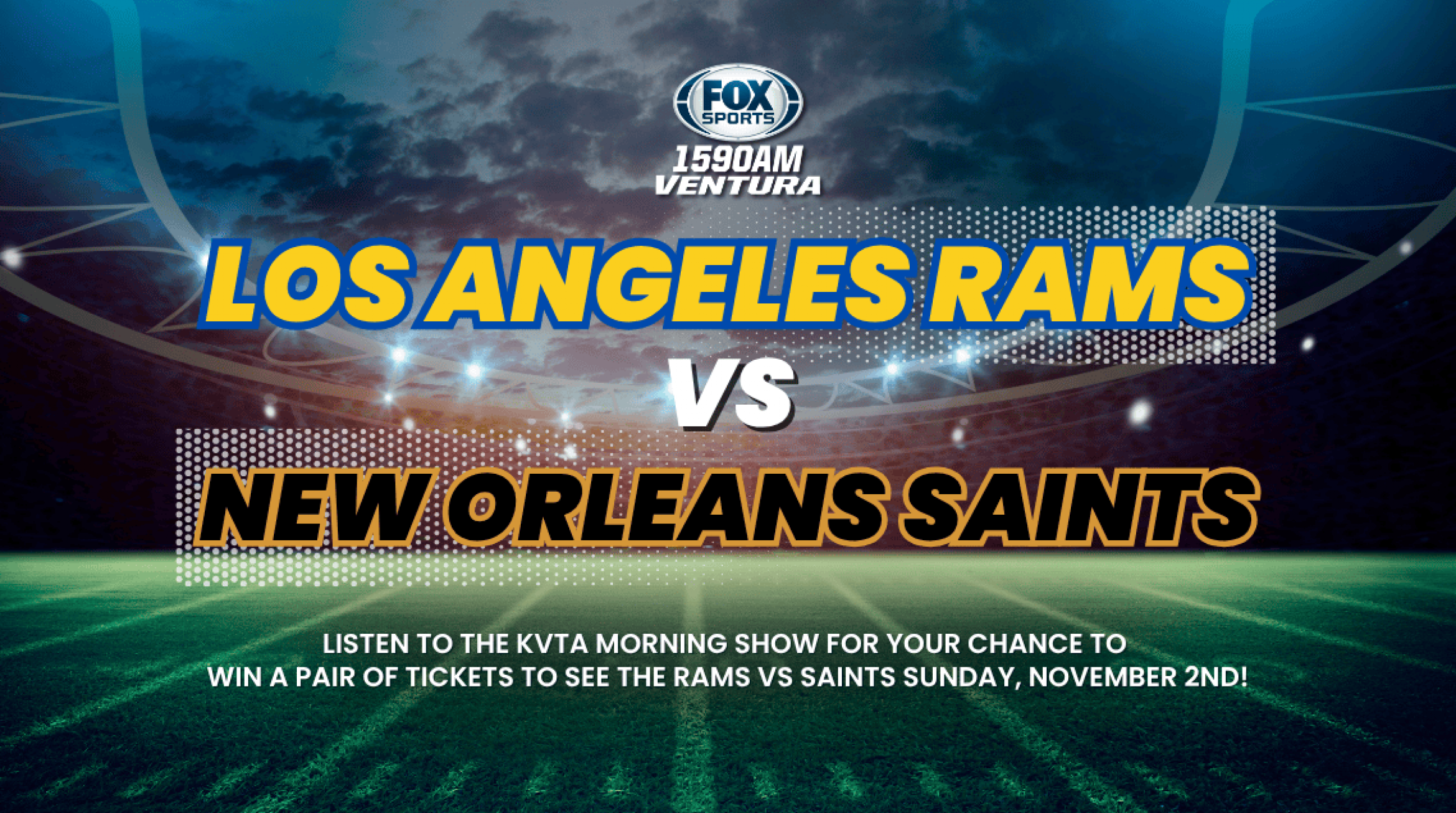 Promo LARams vS SAINTS